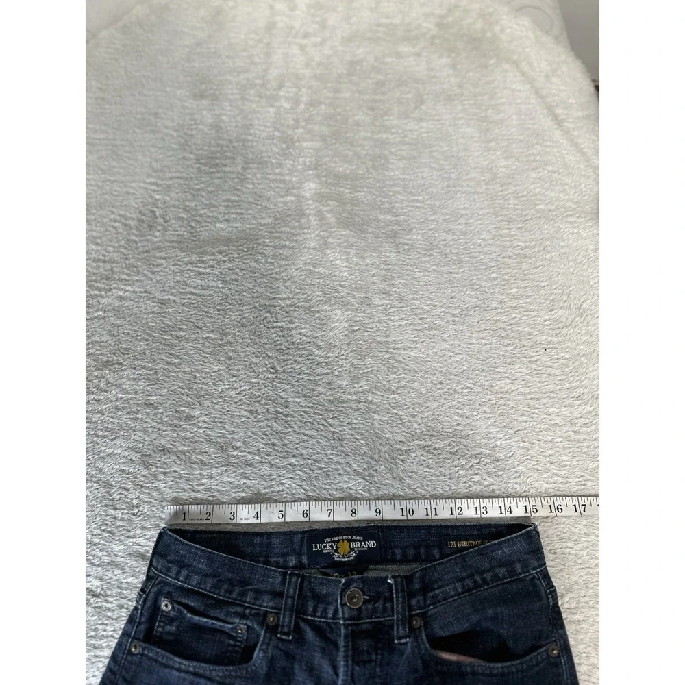 Lucky Brand 121 Heritage Slim Men's Blue Denim Jeans Size 30x32 Pants